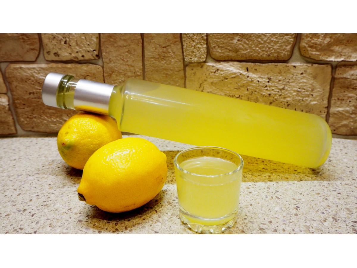 Настойка самогона на лимоне
