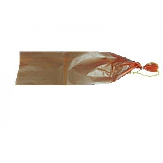 Карман для колбасы, Walsroder фиброуз, цвет Амбер, калибр 60, длина 28 см